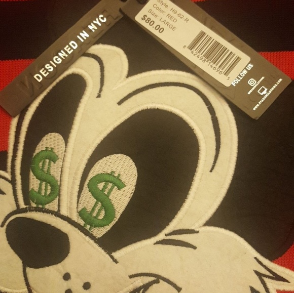 🚫SOLD!🚫New Dynasty stripe knit crewneck L - Picture 6 of 8